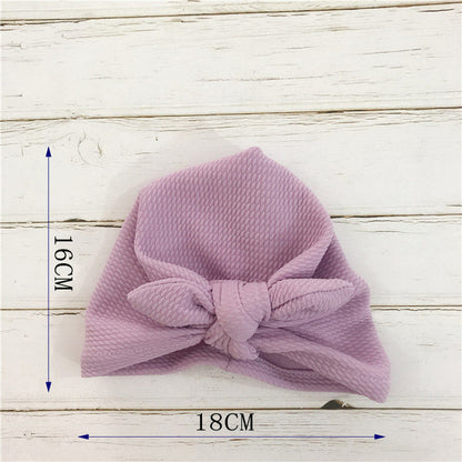 Knot Bow Baby Headbands Toddler Headscarves 6m-18m Baby Turban