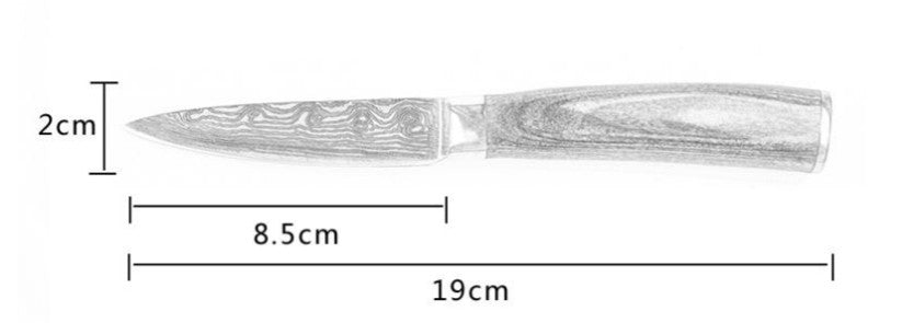 Koch Küchen Hack Slicing Messer