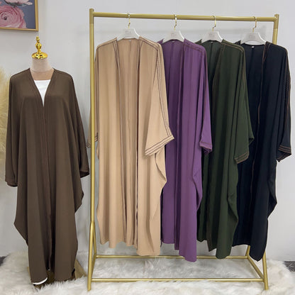 Gesticktes Spitzenkleid Hijab