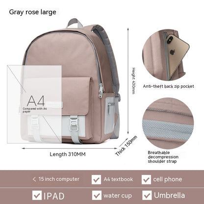 Versatile travel backpack with large capacity