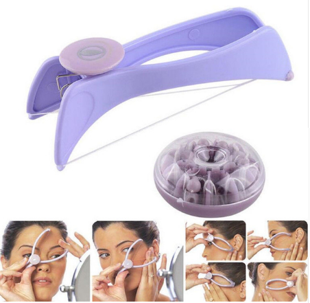 Manual cotton hair remover