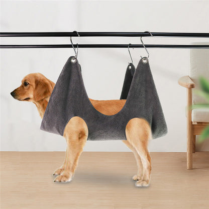 Dog Grooming Hammock Nail Trimming Aid Dog Grooming Harness Multifunctional Restraints for Small Medium and Large Dogs and Cats for Bathing Washing Grooming and Trimming Nails