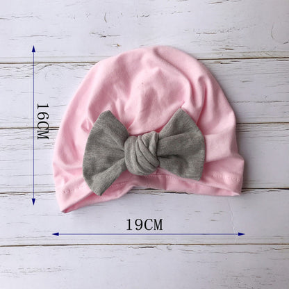 Knoten Schleife Baby Stirnbänder Kleinkind Kopftücher 6m-18m Baby Turban