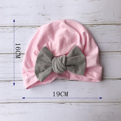 Knot Bow Baby Headbands Toddler Headscarves 6m-18m Baby Turban