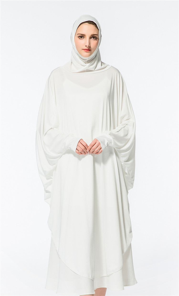 New bat robe with hijab for Muslim worship