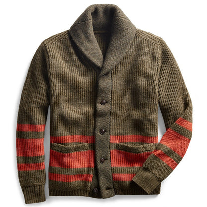 Men's cardigan jacket knitwear trend fashion