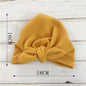 Knot Bow Baby Headbands Toddler Headscarves 6m-18m Baby Turban