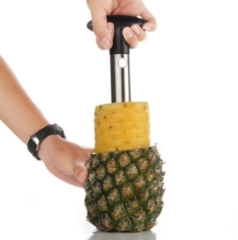 Stainless Steel Easy to use Pineapple Peeler Accessories Pineapple Fruit Cutter Corer Slicer Kitchen Tools