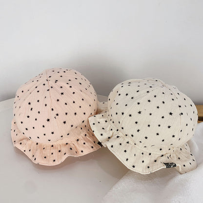 Baby Fisherman Double Dot Baby Sun Hat