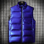 Men's shiny cotton sleeveless vest