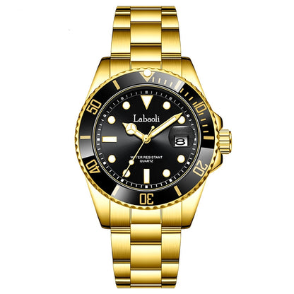 New waterproof men's quartz watch