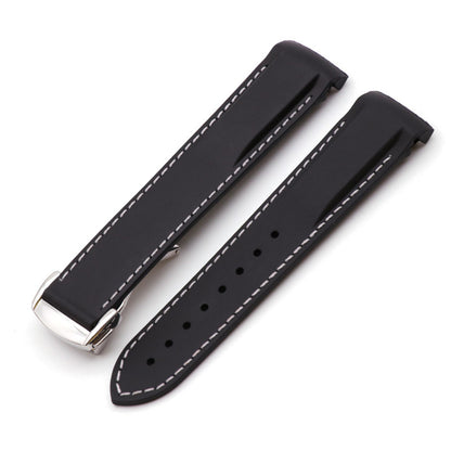 Gummi-Silikon-Armband Markenband 18 mm 20 mm