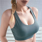 Adjustable sports bra on the back