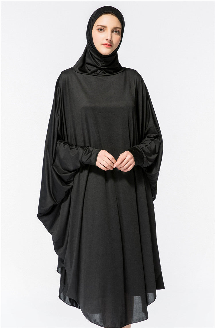 New bat robe with hijab for Muslim worship