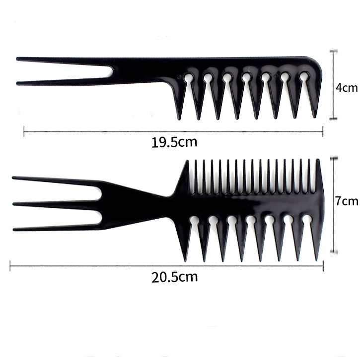 Ten-piece hair comb set