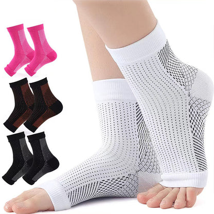 Outdoor Fitness Socken Zehenschutz Kompressionssocken