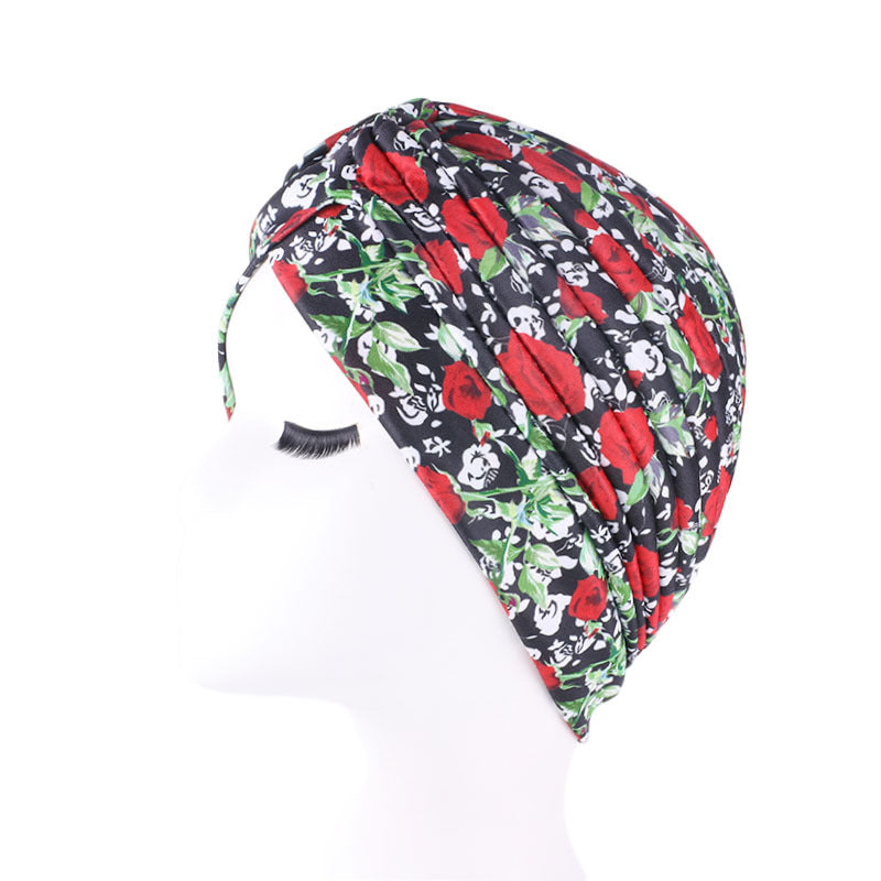 Women Fashion Hijab Cross Indian Hat