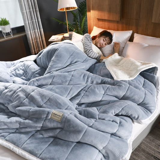 fleece blankets and throws thick warm winter blankets super soft duvet luxurious solid blankets on twin bedding