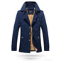 Fashion casual fleece coat for men