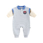 Baby Onesies Gestreifte männliche Baby Neugeborene Kleidung Baby Herbst Kleidung