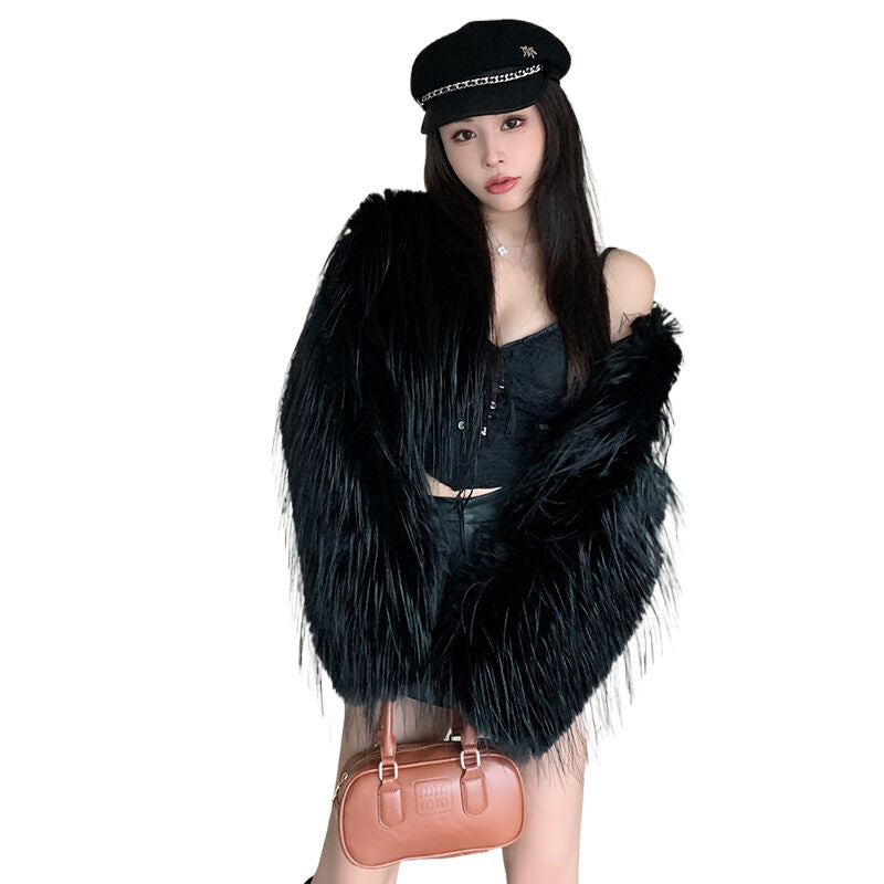 Winter Temperament Socialite Coat Fur