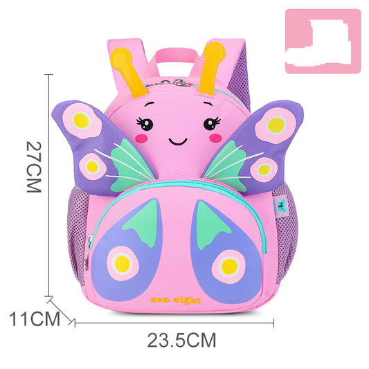 Cute Cartoon Shoulder Baby Lightweight Backpack for Primary School
