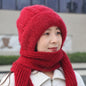 Autumn and winter new braided hat made of squirrel wool yarn