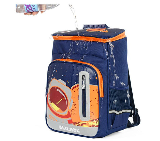 Lightweight children's backpack with spine protection for elementary school boys