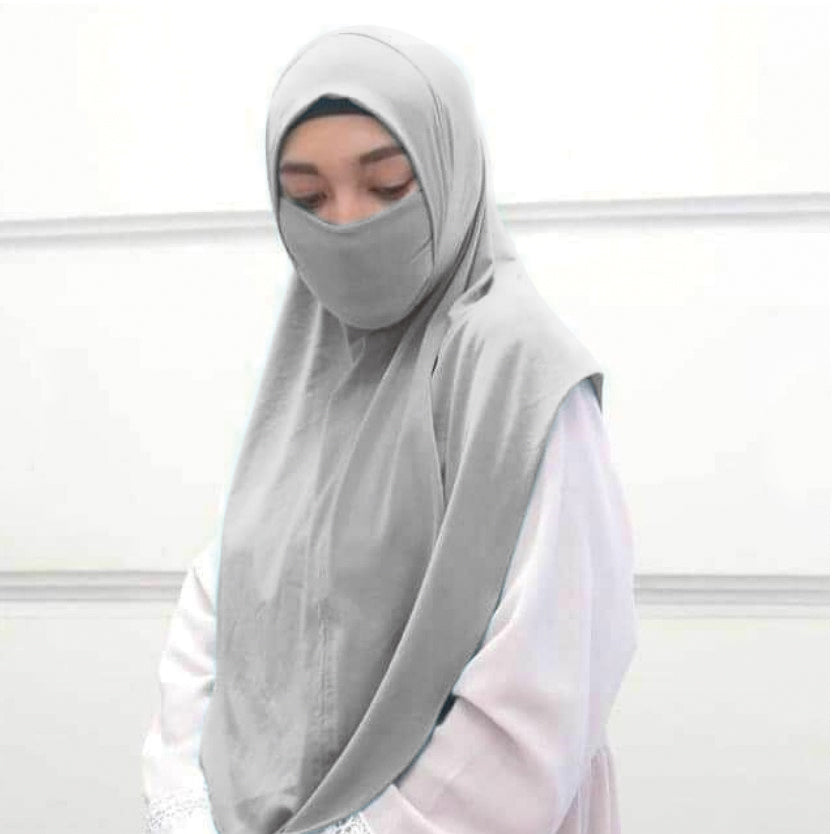 Prayer Veil Turban Covering Scarf Long Hijab