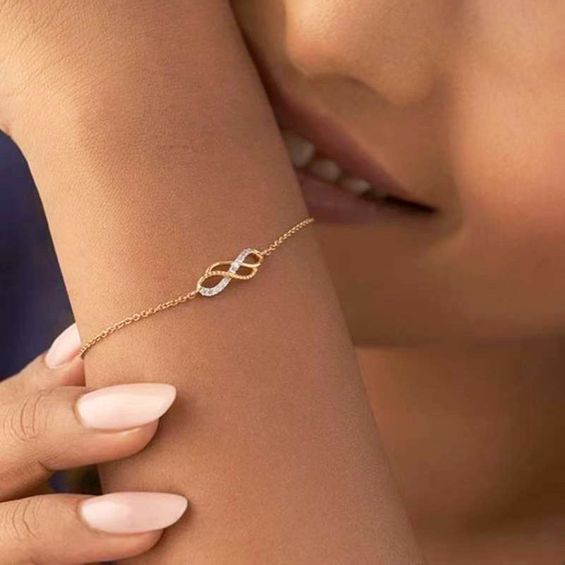 New bracelet of infinite love for women