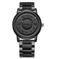 Lige Coole Herren-Armbanduhr mit magnetischer Aufhängung schwarze Technologie kreative Persönlichkeit