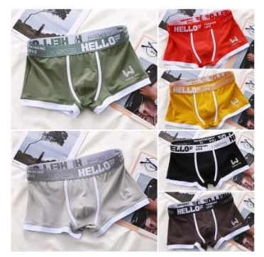 Underwear Men Summer Youth Casual