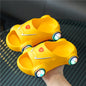 Children Luminous Slippers Cartoon Car Sandals Kids Sandals Anti Slip Boys Girls Luminous Slippers Summer Beach Shoes