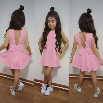 Children's clothing dress baby sleeveless girls clothes years