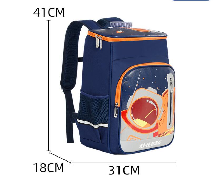 Lightweight children's backpack with spine protection for elementary school boys
