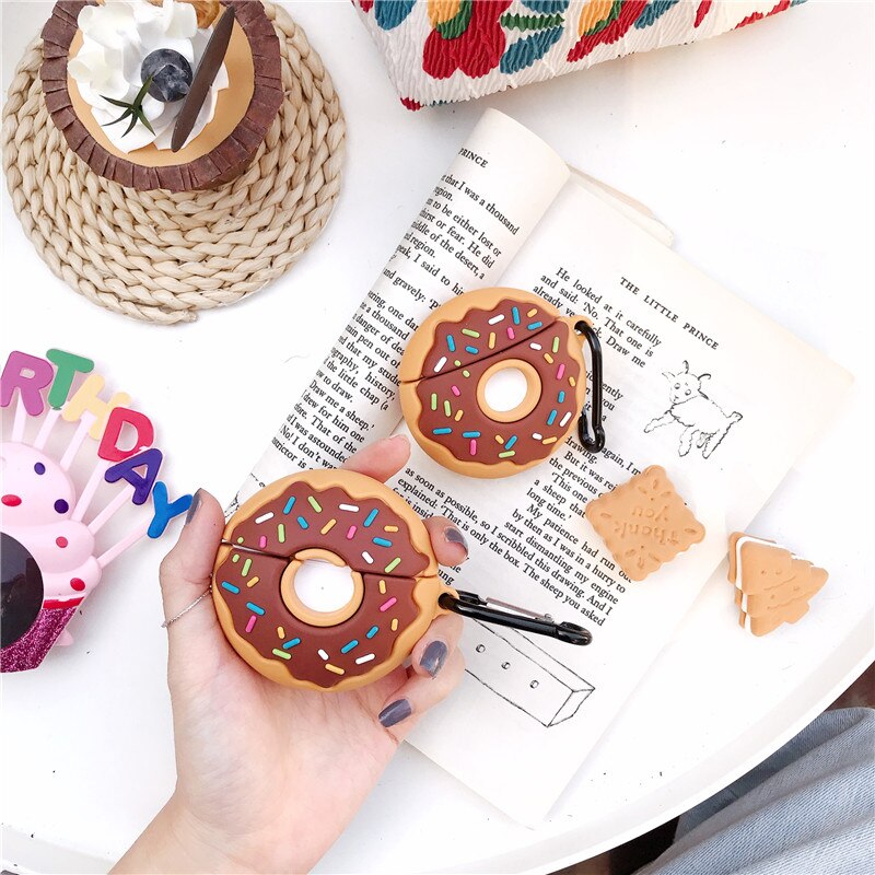 Kompatibel mit Apple Donuts Case Airpods Pro Silicorn