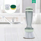 Topfbürste Spülbürste Spülbürste mit Seifenspender für Geschirr Küchenspüle Topf Pfanne