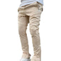 Korean autumn ankle band pants for men