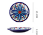 Underglaze ceramic tableware Bohemian household tableware