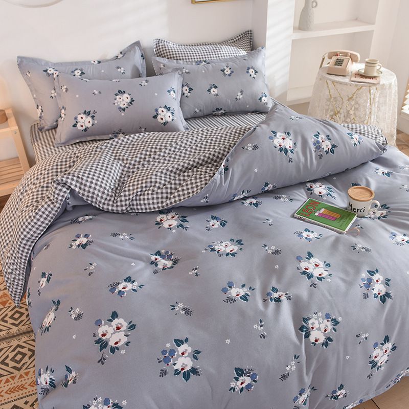 Pillowcase Duvet Cover Set Bedding Bed Sheet Quilt Cover