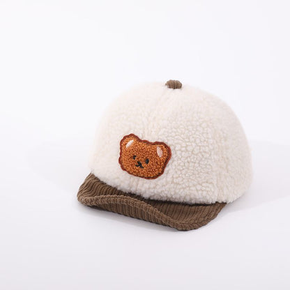 Baby thickened baby girl hat boy cute super cute