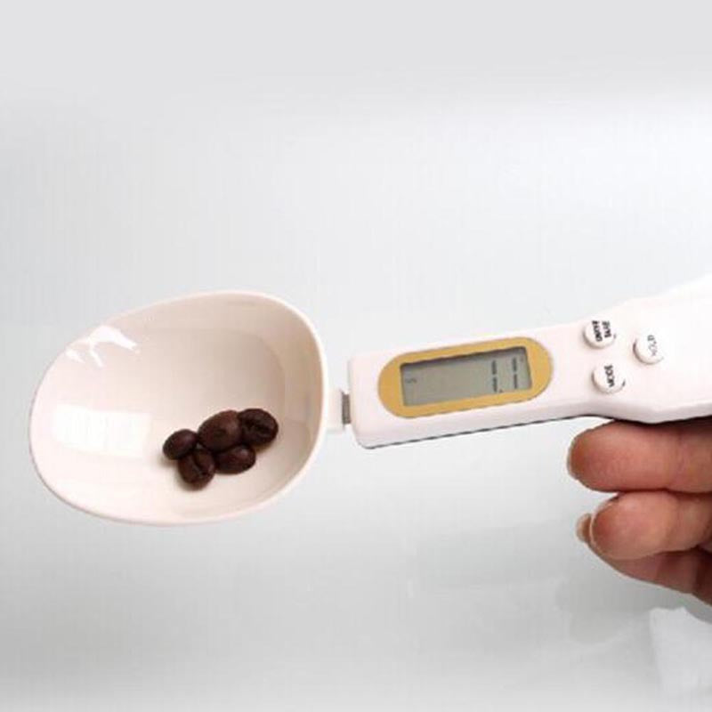 Digital Kitchen Scale Electronic Cooking Food Weight Measuring Spoon Gram Coffee Tea Sugar Spoon Scale Kitchen Tools