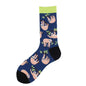 Jacquard Tube Socks Cartoon Fox Penguin