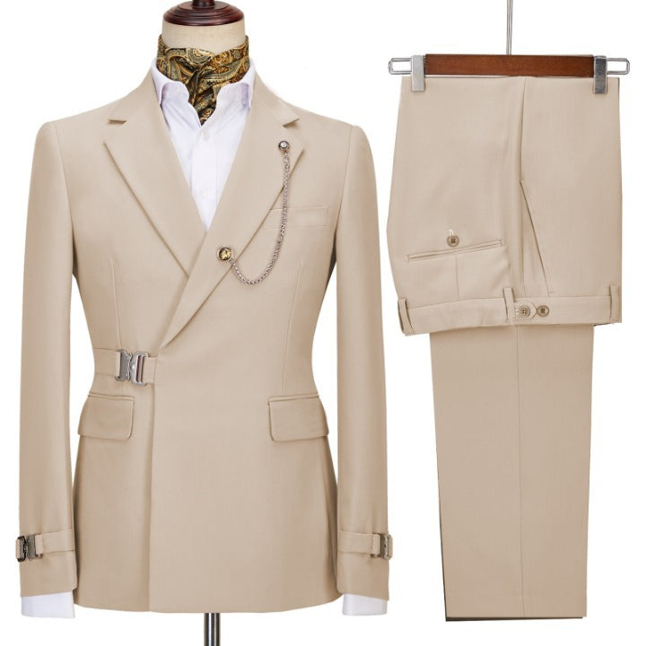 Men's fashion business leisure suit