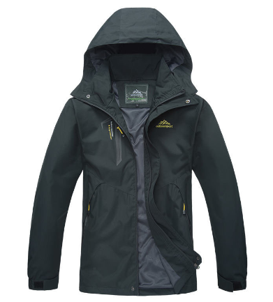 Thin waterproof outdoor jacket for men and women