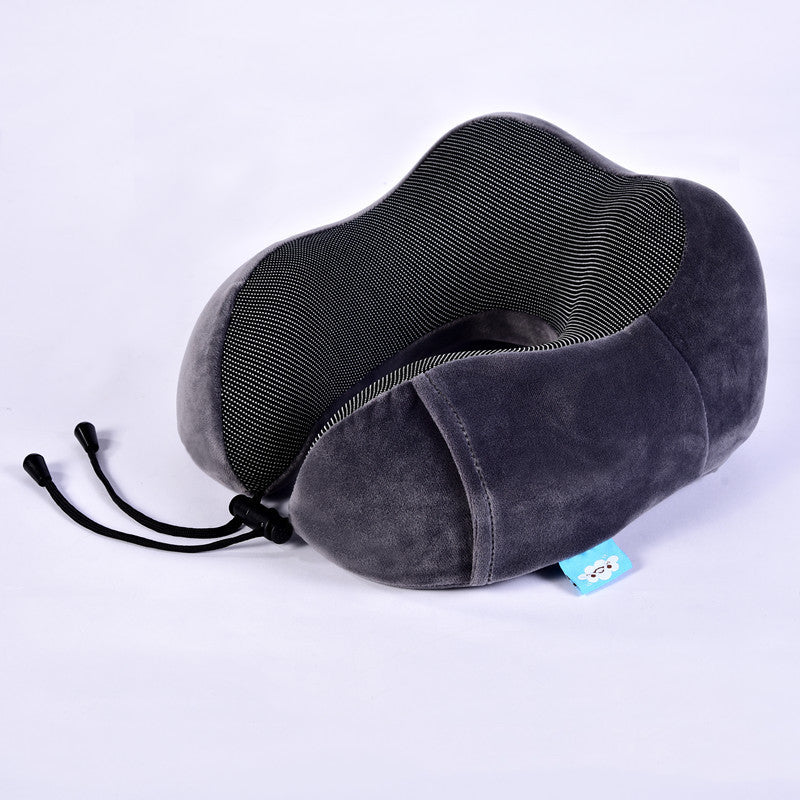 Memory foam travel pillow set