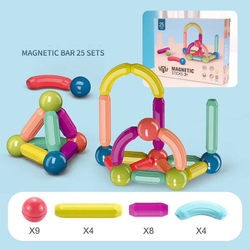 Baby Spielzeug Magnetische Stick Bausteine Spiel Magneten Kinder Set Kinder Magneten Für Kinder Magnetische Spielzeug Ziegel