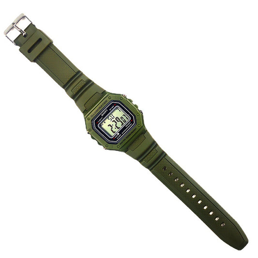 Sport outdoor multifunctional waterproof small square electronic watch