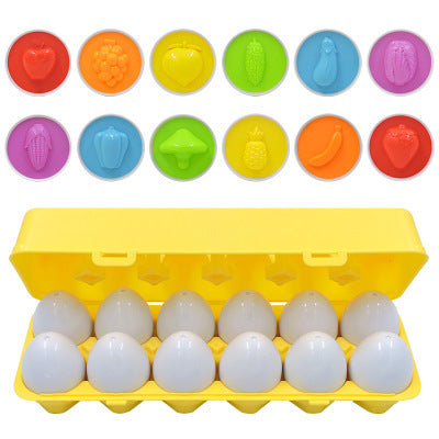 Baby Learning Educational Toys Intelligent Egg Toy Games Shape Matching Sorter Toys Montessori Eggs Toys For Children Kids