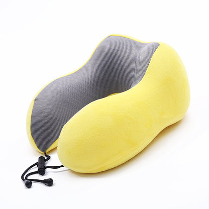 Memory foam travel pillow set